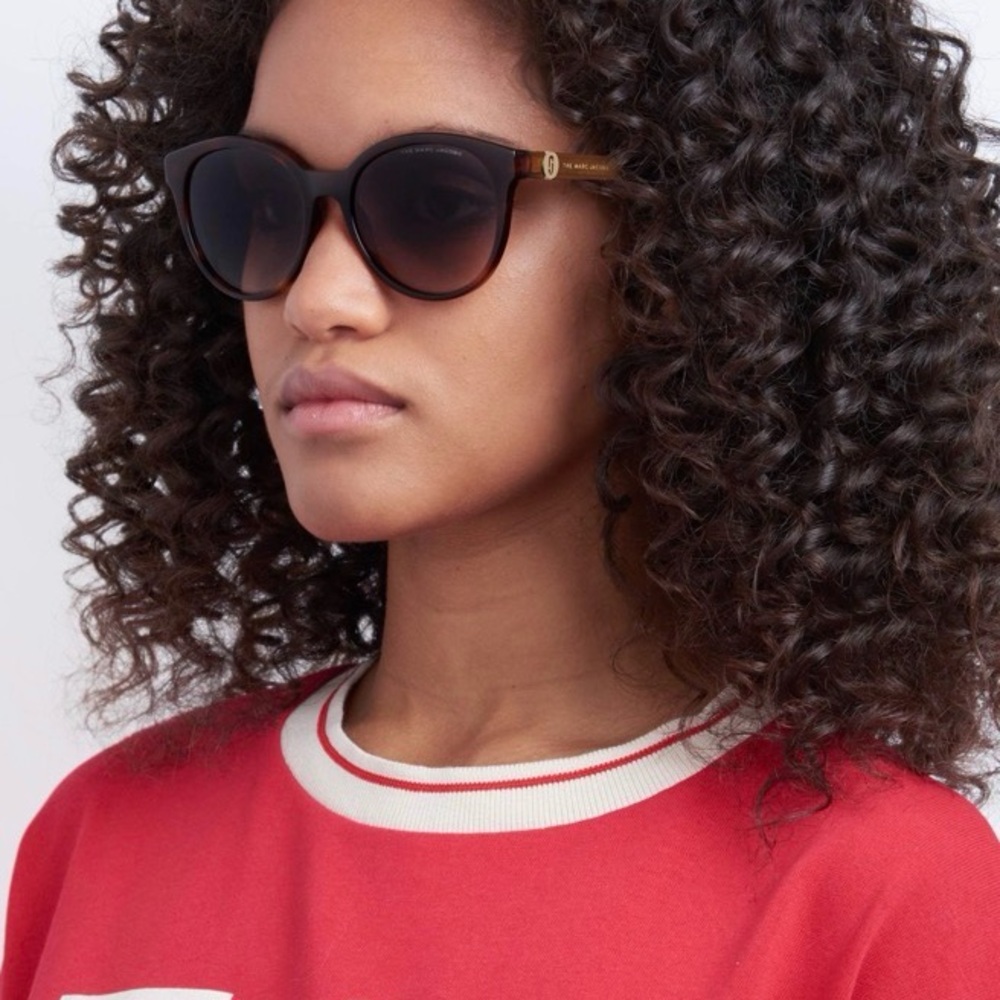 New Marc Jacobs Iskha Marc 583/S  54-18-140 Sunglasses Havana Gradient Authentic